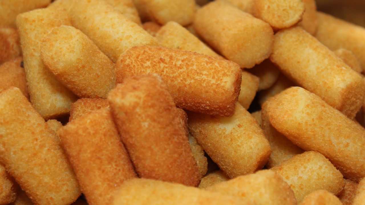 croquete de proteína de soja texturizada