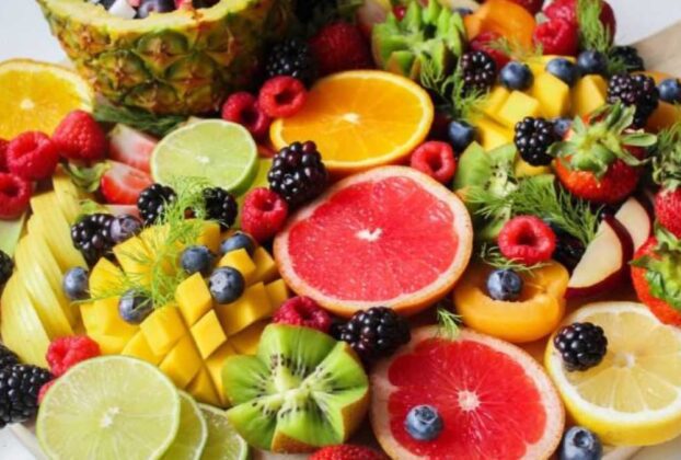 Receita de chá de frutas tropicais