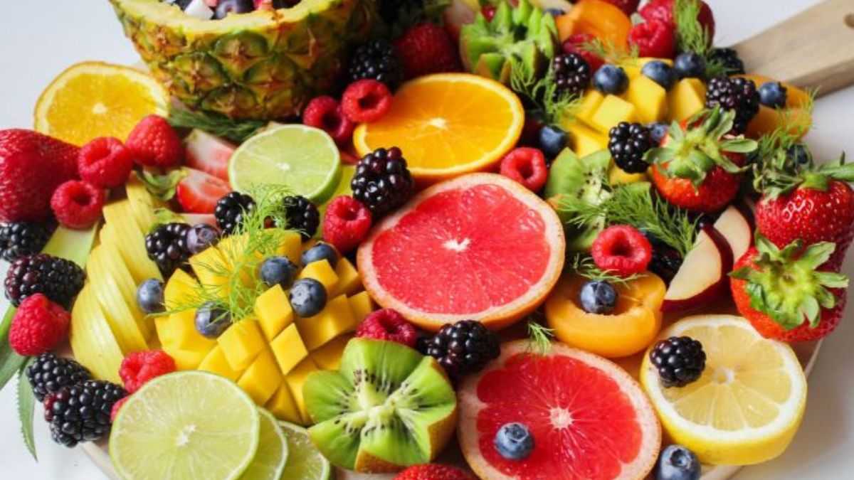 Receita de chá de frutas tropicais
