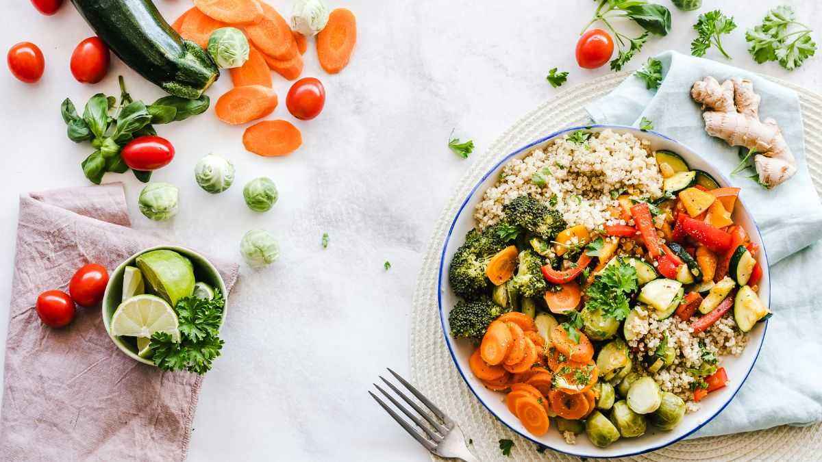 Receita de salada em camadas