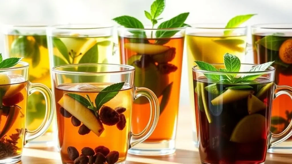 Receita de chá de frutas tropicais - Sabor, saúde e tradição em uma xícara 2 benefícios de beber chá