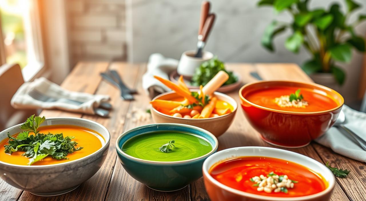 10 receitas de sopas saudáveis para emagrecer